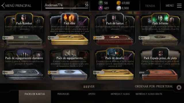 Almas y Monedas Gratis - Mortal Kombat Mobile