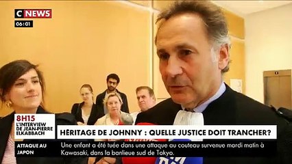 Hallyday: Journée clef avec la décision du Tribunal, cet après-midi, pour savoir si la loi Française ou Américaine s'applique - Vidéo