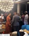 Youssou Ndour,  Alicia Keys et  Naomi Campbell en  discotheque à Dakar