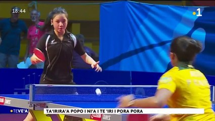 TH : Océania de tennis de table : bilan mitigé pour Tahiti