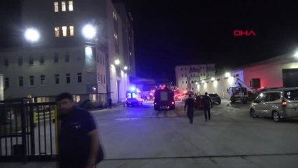 DÜZCE Fındık fabrikasında yanan kablolar paniğe neden oldu