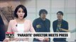 Bong Joon-ho meets press ahead of domestic release of 'Parasite'