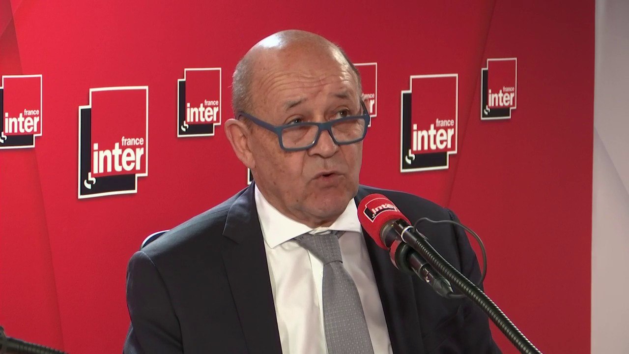 Jean-Yves Le Drian, Ministre de l'Europe et des Affaires étrangères tire des leçons du scrutin européen : "On a assisté à une belle démonstration démocratique"