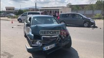 Report TV - Shkodër, 4 persona të plagosur në një aksident, shoqërohet një nga drejtuesit e mjeteve