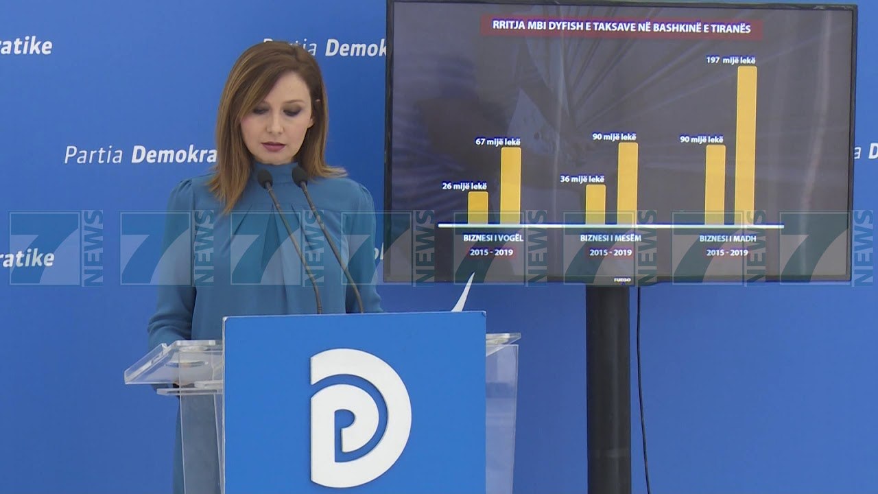 OPOZITA AKUZON BASHKINE E TIRANES SE DYFISHOI TAKSAT - News, Lajme - Kanali 7