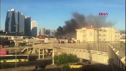 Fikirtepe’de tek katlı binada yangın: 2 ölü