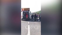 RTV Ora – Makina përplaset me motorin në Shkodër, plagoset rëndë drejtuesi