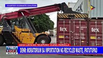 DENR: Moratorium sa importation ng recycled waste, ipatutupad
