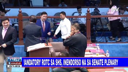 Mandatory ROTC sa SHS, inendorso na sa Senate plenary