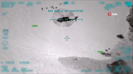 Irak Kuzeyi Hakurk bölgesine operasyon kamerada