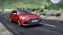 Audi S6 Avant TDI Antriebsstrang Animation