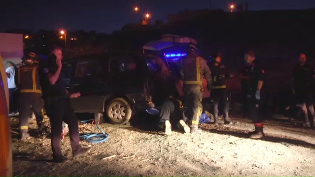 Buscan en Ceuta al conductor de un coche patera huido después de un accidente