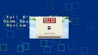 Full E-book  Retro Game Dev: C64 Edition  Review