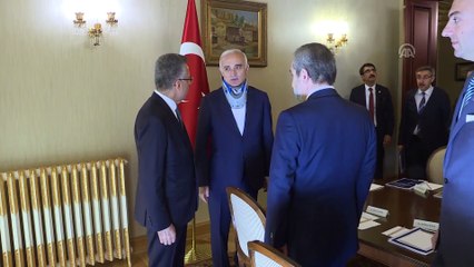Cumhurbaşkanı Yardımcısı Oktay, DEİK heyetini kabul etti - İSTANBUL
