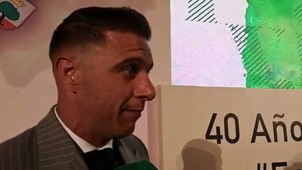 Joaquín, Orgulloso de su Medalla de Oro de la Diputación de Sevilla