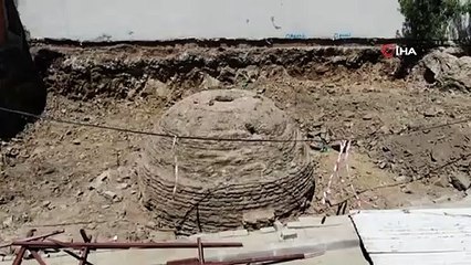 Üsküdar’da Tarihi Kalıntıların Bulunduğu İnşaat Alanı Havadan Görüntülendi