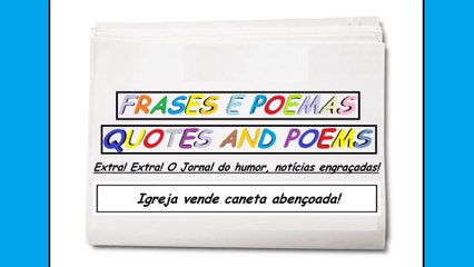 Notícias engraçadas: Igreja vende caneta abençoada! [Frases e Poemas]