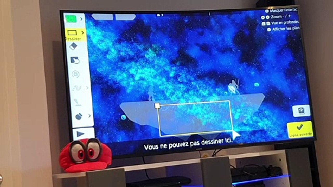 Le mode création de stage dans Super Smash Bros Ultimate Switch
