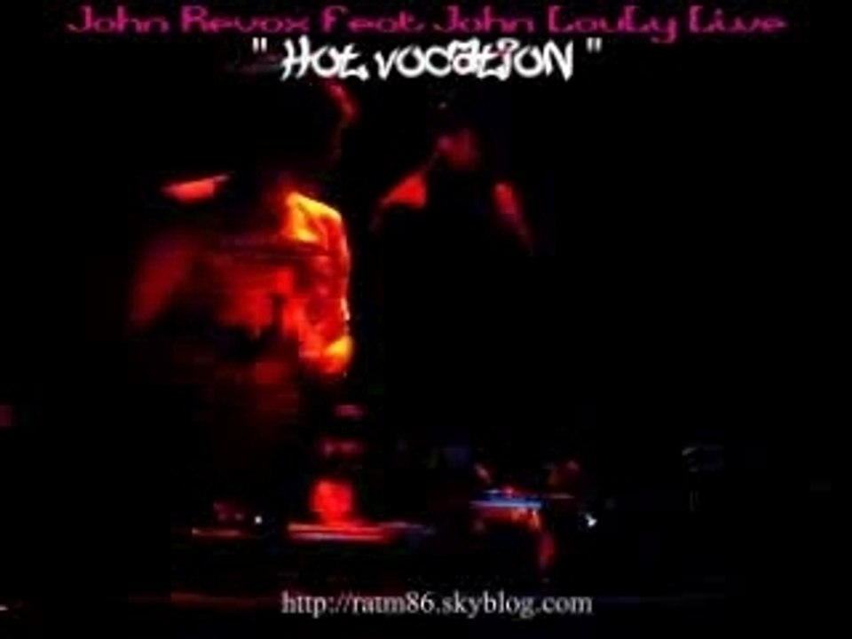 John Revox Feat Quentin - Hot vocation (Live)