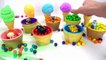 Surprise Toys in Colorful Ice Cream Cones and Gumballs!
