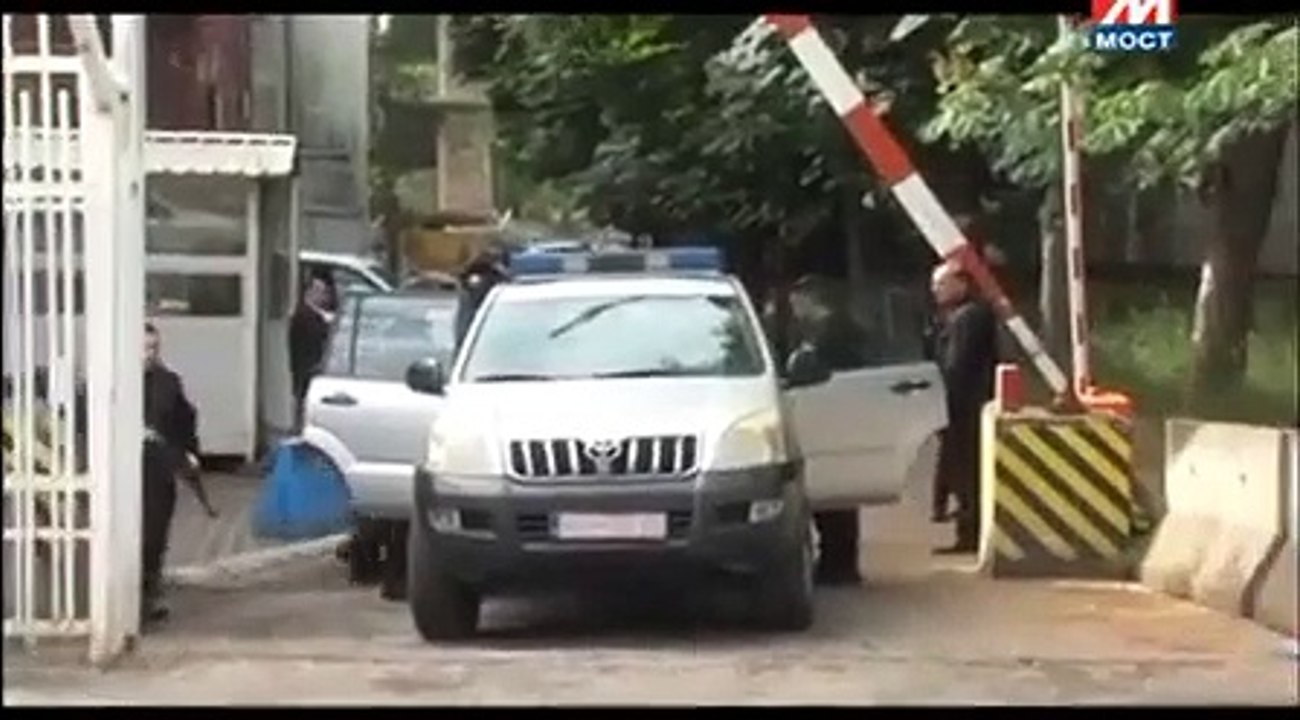 Momenti i arrestimit të komandantit policor në Zubin Potok