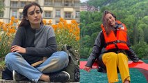 Naagin 3 actress Surbhi Jyoti enjoys vacation in Switzerland | FilmiBeat