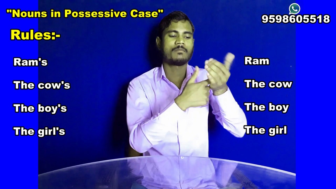 Learn English Grammer Day-85 ||  Nouns in Possessive Case