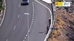 VÍDEO: Esto es lo que jamás debe hacer un ciclista… ¡en dirección contraria por una autovía!