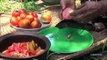 Village des Aliments - Soupe de Tomates préparés dans mon Village par ma Maman