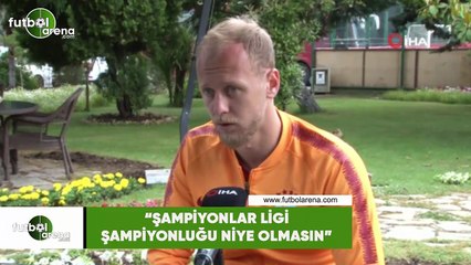 Semih Kaya: "Şampiyonlar Ligi şampiyonluğu neden olmasın"