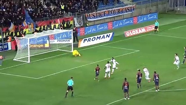 J26 Montpellier Hérault SC - EA Guingamp (1-1) - Résumé - (MHSC - EAG) 2017-18 (2)
