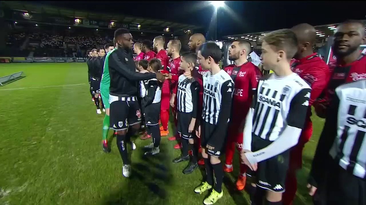 J28 Angers SCO - EA Guingamp (3-0) - Résumé - (SCO - EAG)   2017-18