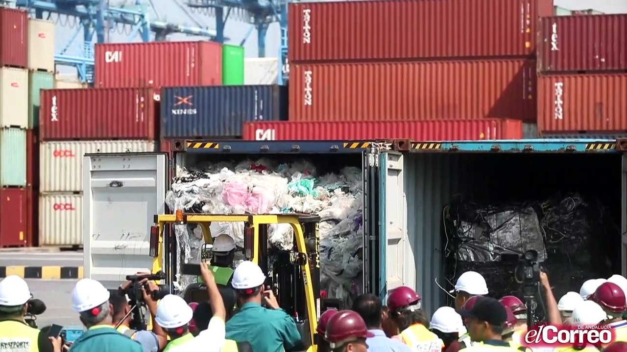 Malasia devuelve 3000 toneladas de plástico no reciclable a sus países de origen
