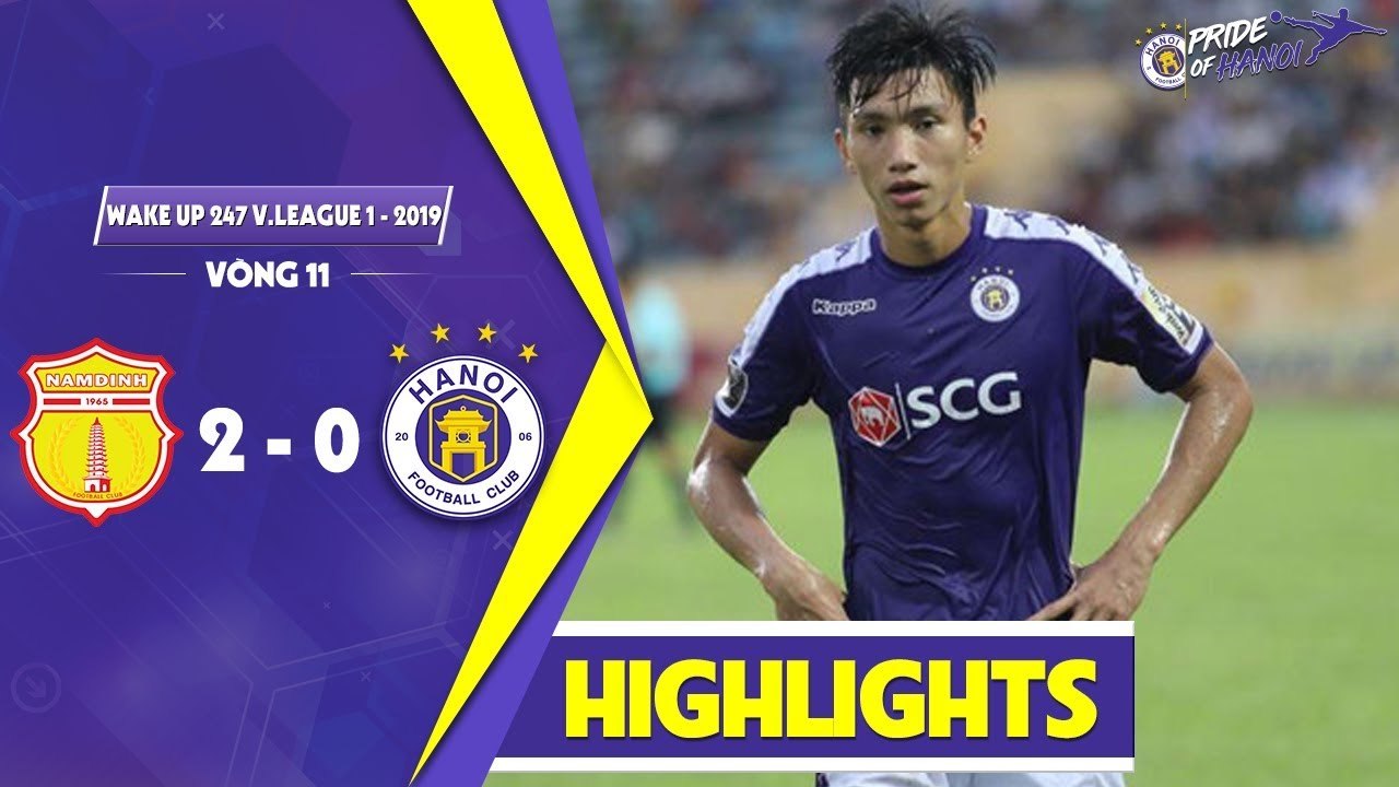 Highlights | Nam Định 2-0 Hà Nội | Thất bại thứ 2 liên tiếp trên sân khách bởi 2 siêu phẩm
