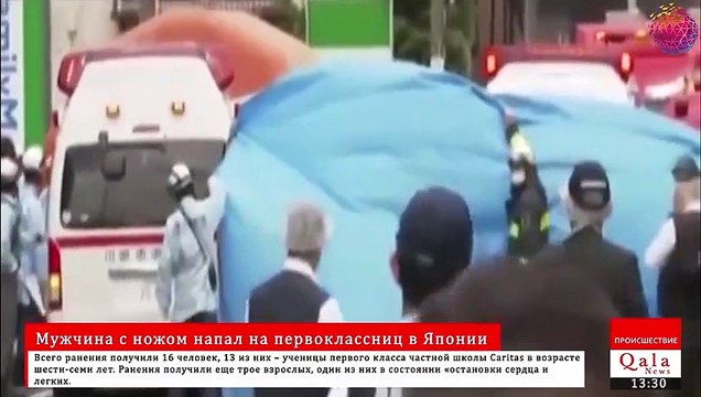 Мужчина с ножом напал на первоклассниц в Японии