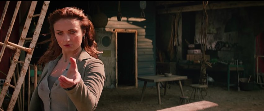 X Men Dark Phoenix : Jean Grey (Sophie Turner) wild scene - 2019 Marvel