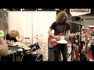 DZ Deathrays get kicked offstage at the SXSW Convention Centre 2012