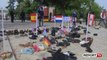 FRPD protestë simbolike me 200 palë këpucë, Këlliçi: Balla do të jetë subjekt i drejtësisë së re
