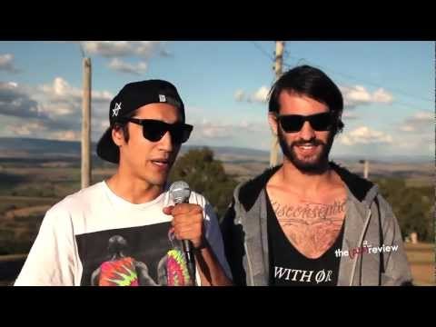 Northlane (Sydney) - in conversation with the AU review at Newton's Nation festival.