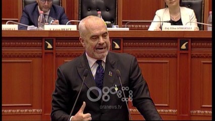 RTV Ora - Rama: Pse na prekni me gaz me çfarë t'ju prekim: T'ju tundim palmat