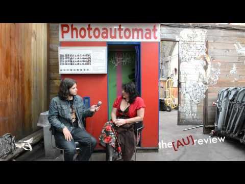 Kellie Lloyd (Brisbane) in conversation with the AU review at The Aussie BBQ in London.