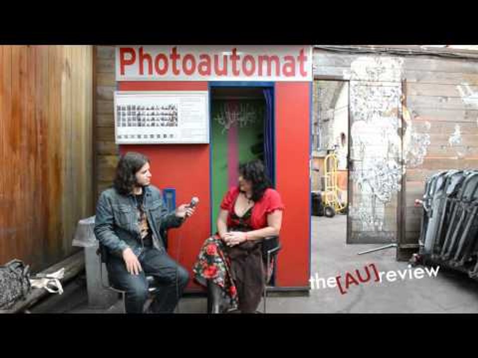 Kellie Lloyd (Brisbane) in conversation with the AU review at The Aussie BBQ in London.