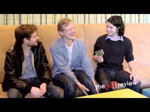 Django Django (UK) in conversation with the AU review after Splendour in the Grass (2012).