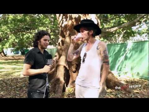 Tim Rogers (Melbourne) - Interview at Homebake 2012