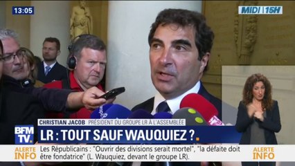 Christian Jacob, député LR : "La solution est dans le collectif (...) puis viendra le temps des décisions"
