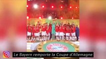 Le Bayern remporte la Coupe d'Allemagne - C'est la grosse fête pout Tolisso au Bayern