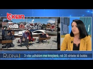 Rudina - 3 vite udhetim me korciere, ne 35 shtete te bote! (25 prill 2019)