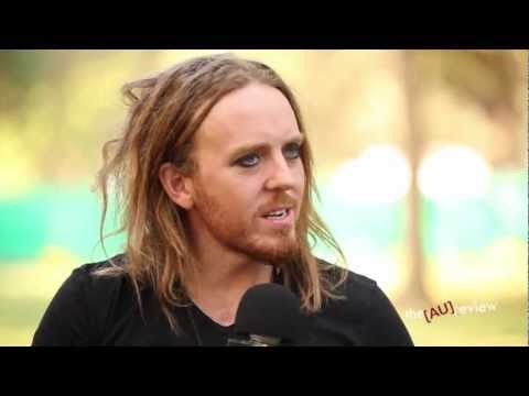 Tim Minchin (Perth) - Interview at Homebake 2012