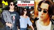 Akshay Kumar's Son Aarav Kumar Follows Salman Khan's Tere Naam Hair Style With Mom Twinkle @ Airport