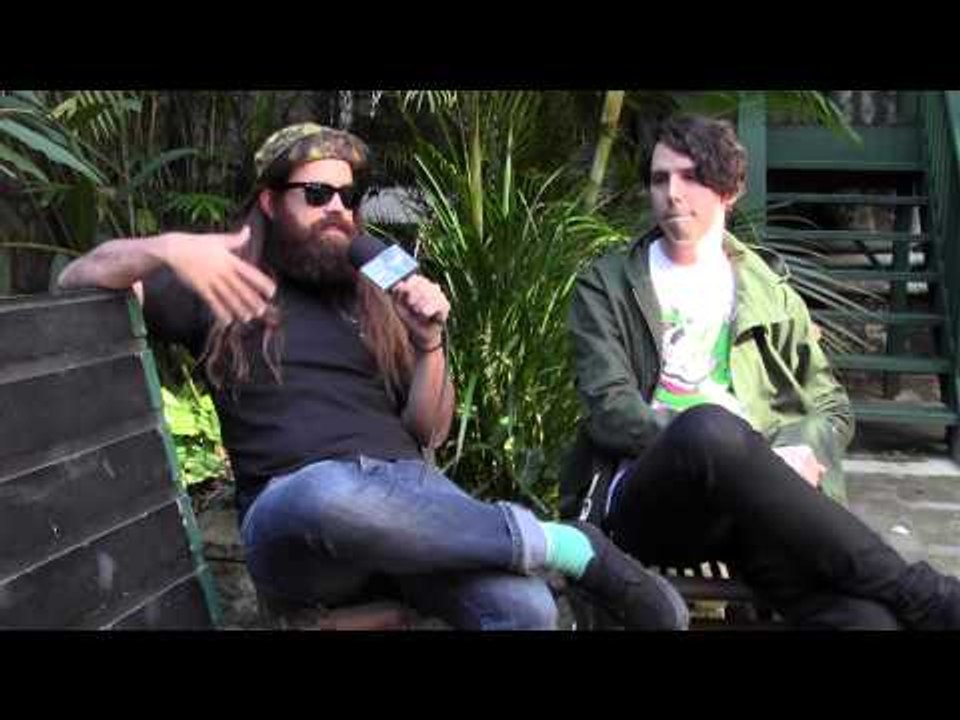 VIOLENT SOHO! The Best Interview Ever! Talking "Hungry Ghost"!